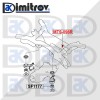 Тампон заден диференциал Chrysler Citroen Dodge Mitsubishi Peugeot